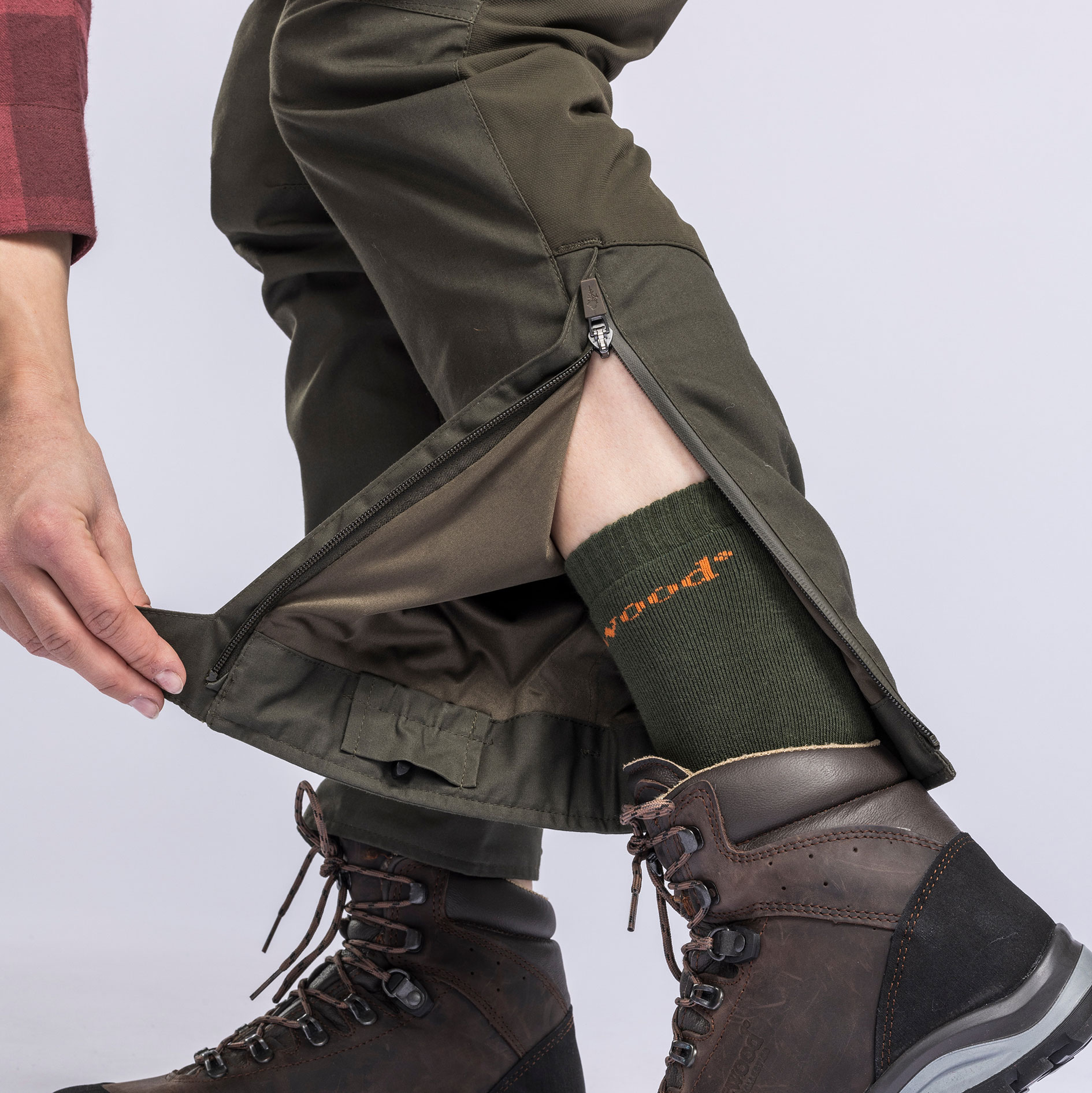 Pinewood Dog Sports Trainer damebuks, Moss green, large image number 6