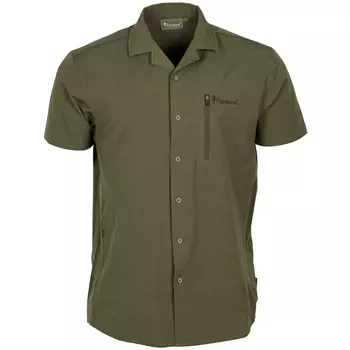 Pinewood Everyday Travel Topographic Resort short-sleeved shirt, Green