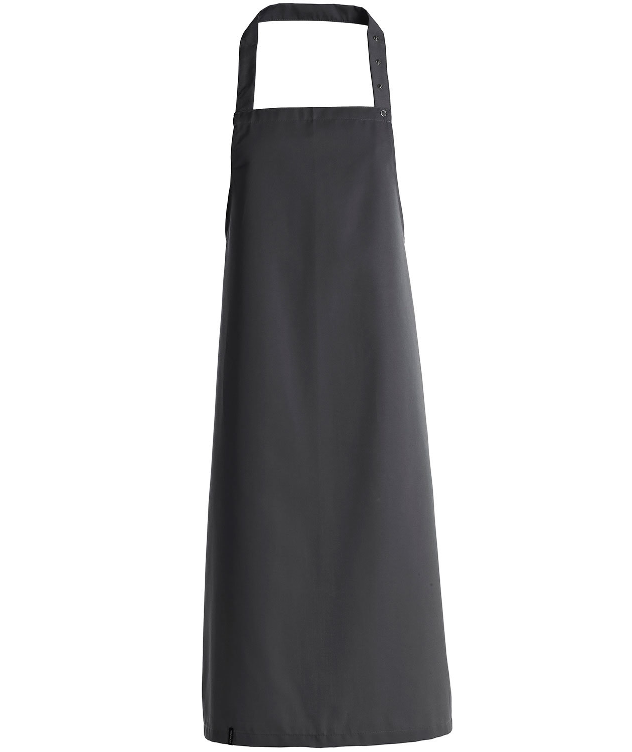 Kentaur bib apron, Charcoal, Charcoal, swatch