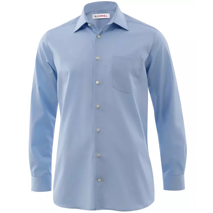 Kümmel Frankfurt Slim fit skjorte med brystlomme, Lys Blå, large image number 0