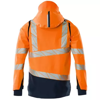 Mascot Accelerate Safe shell jacket, Hi-Vis Orange/Dark Marine