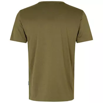 GEYSER Essential interlock T-shirt, Olivengrøn