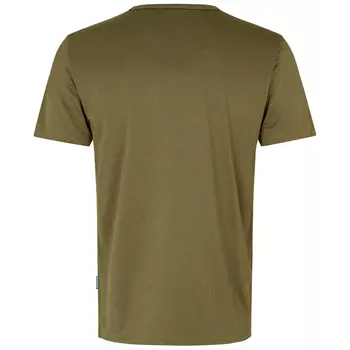 GEYSER Essential interlock T-shirt, Olive Green