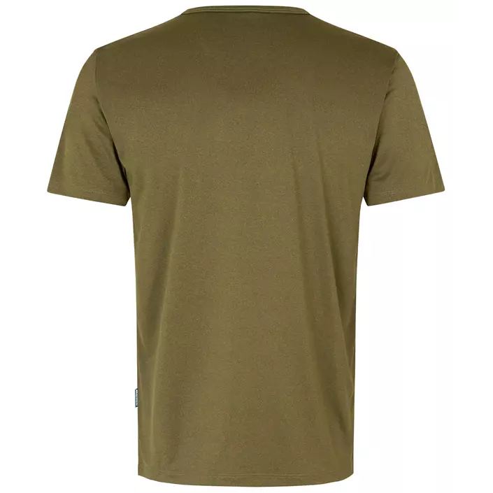 GEYSER Essential interlock T-shirt, Olivengrøn, large image number 1