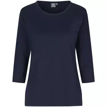 ID PRO Wear 3/4 sleeved women's T-shirt, Marine Blue