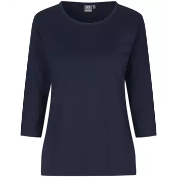 ID PRO Wear 3/4 sleeved women's T-shirt, Marine Blue