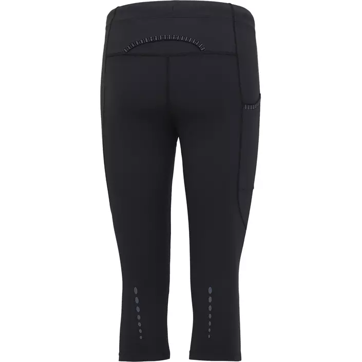 Pitch Stone 3/4 tights, Black, large image number 1