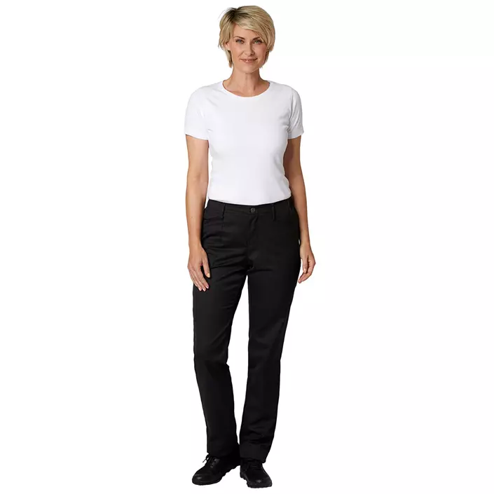 Kentaur  trousers with patch pocket, Black, large image number 1