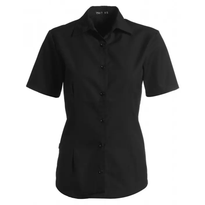 Kentaur short-sleeved women's shirt, Black, large image number 0