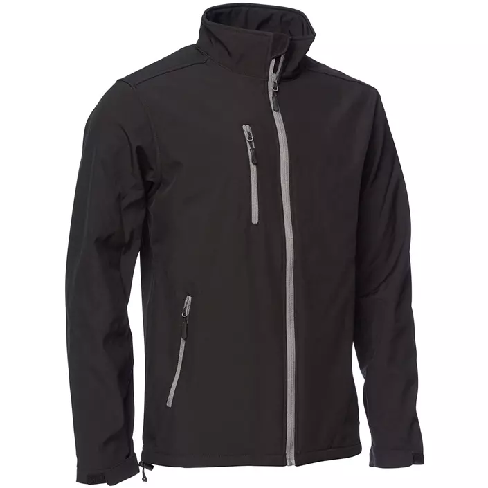 Elka Edge softshell jacket, Black, large image number 0