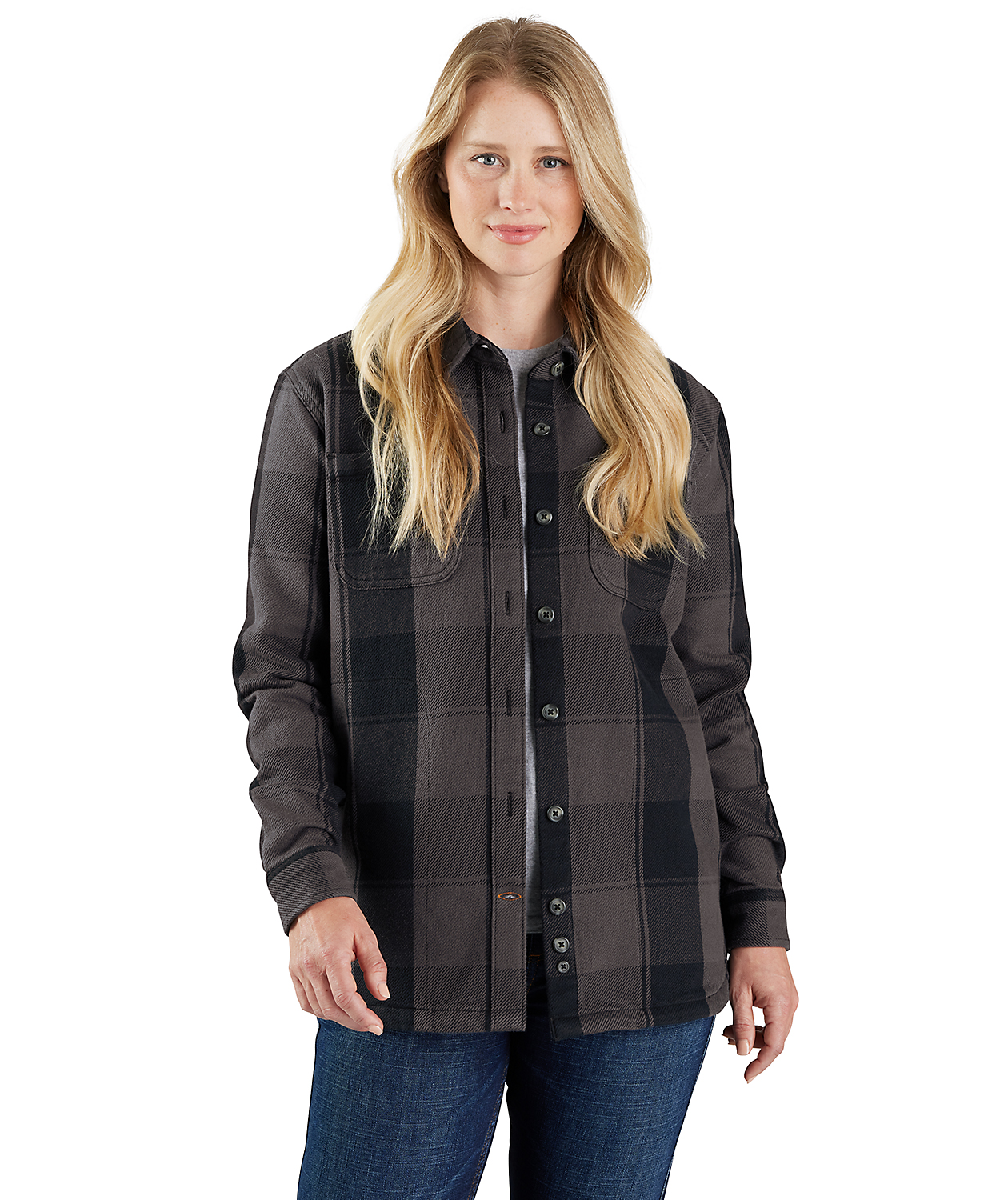 Carhartt twill skjorta dam, Black