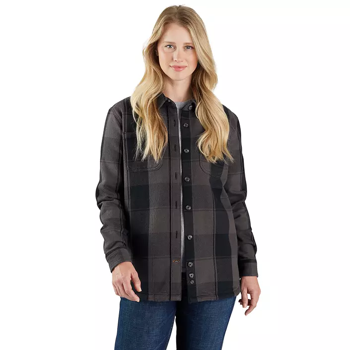 Carhartt twill skjorta dam, Black, large image number 1