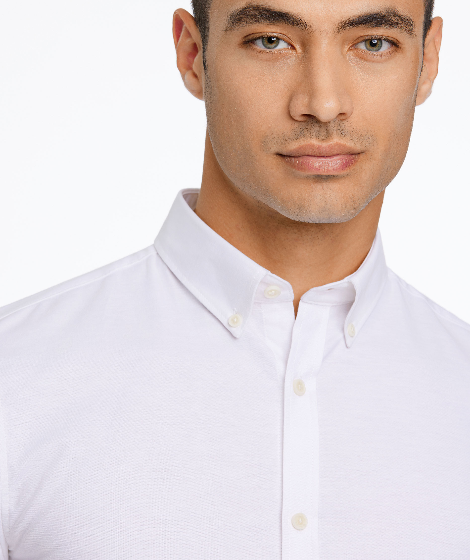 Lindbergh Oxford superflex shirt, White, large image number 3