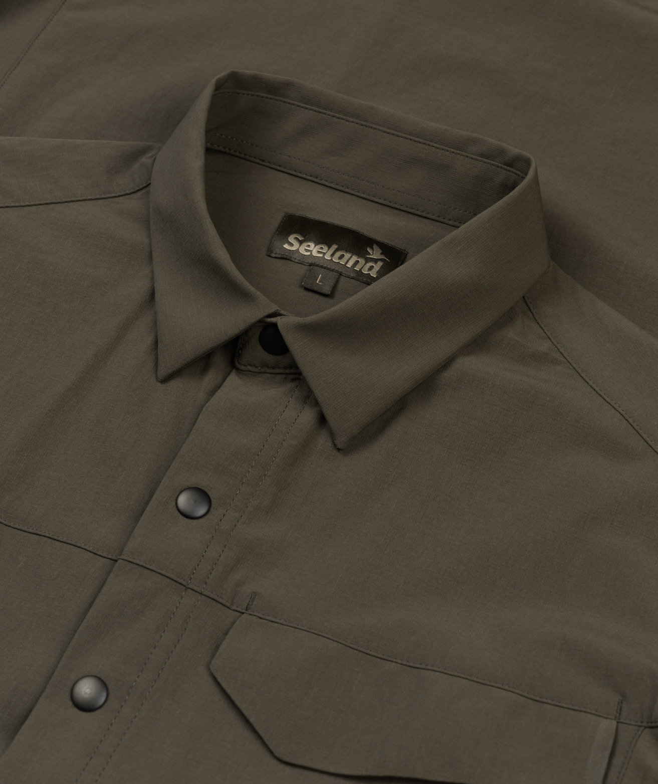 Seeland Hawker shirt, Forest night check, large image number 2