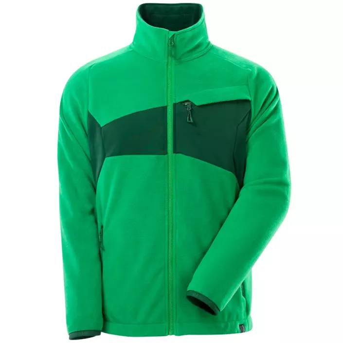 Mascot Accelerate fleece jacket, Grass green/green, large image number 0