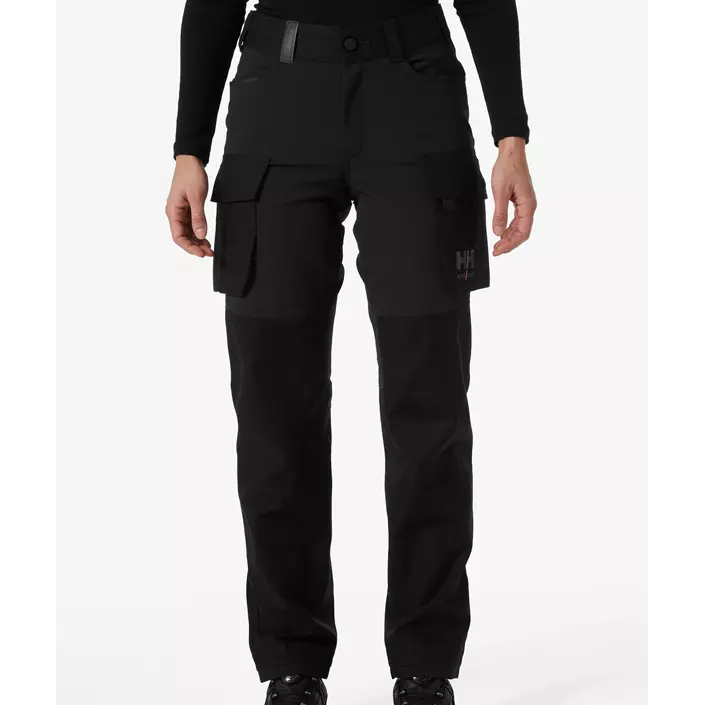 Helly Hansen Luna 4X women's cargo trousers full stretch, Black, large image number 1