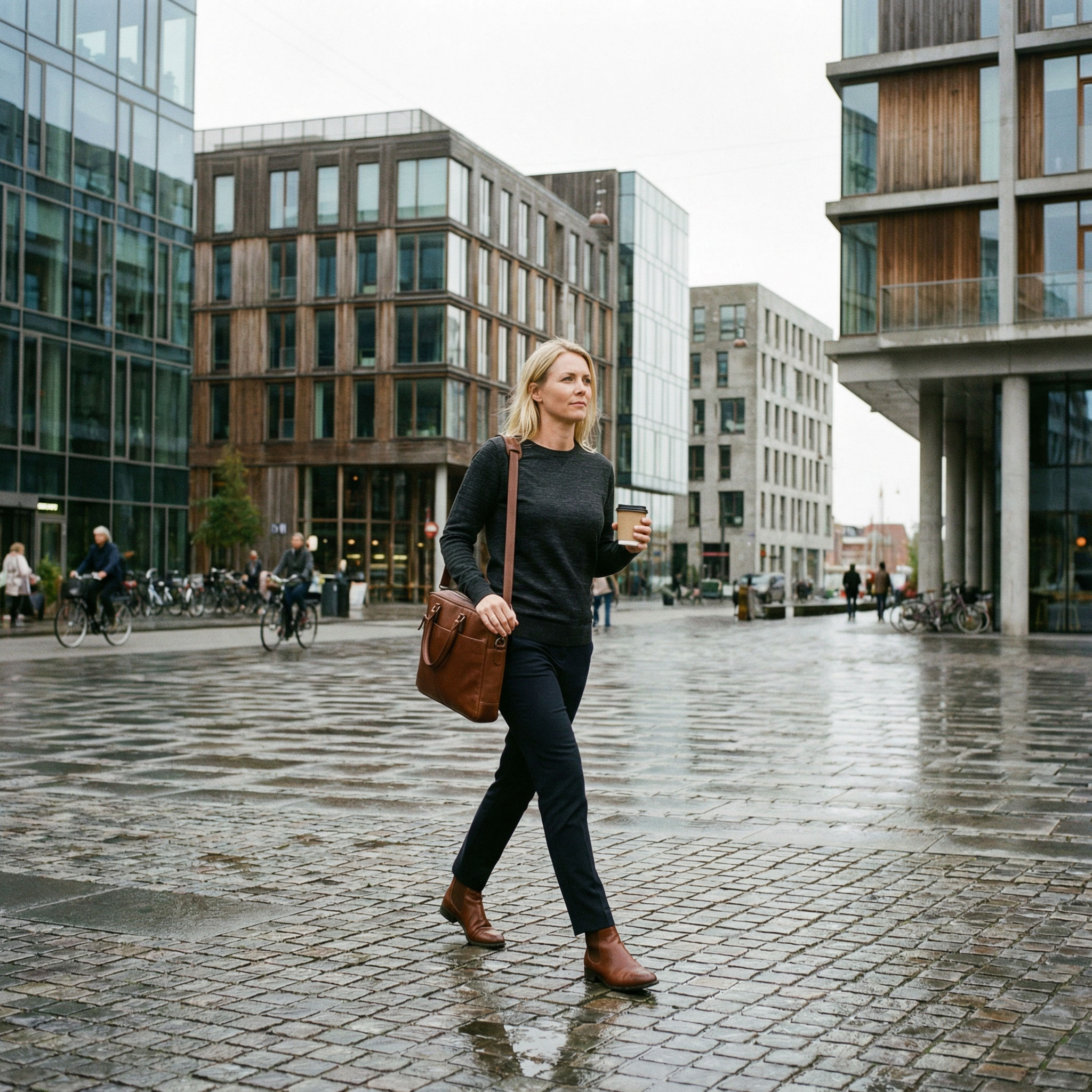 Cutter & Buck Eatonville women's knitted pullover, Antracit Melange