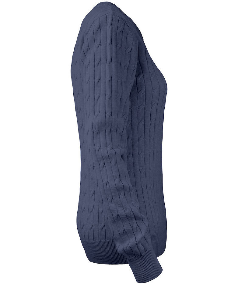 Cutter & Buck Damen Strickpullover, Navy melange