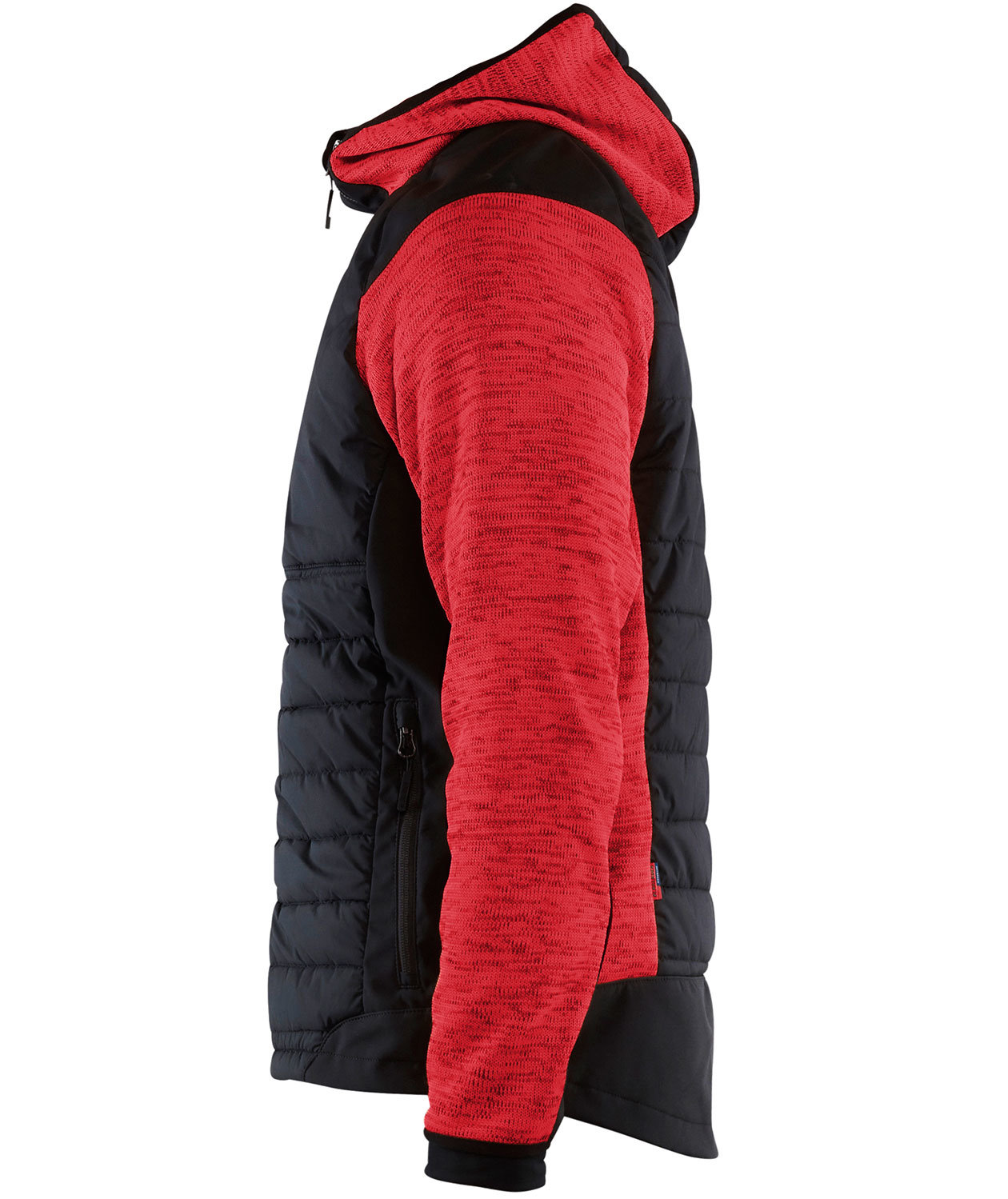 Bl&aring;kl&auml;der hybridjacka, R&ouml;d/Svart, large image number 2