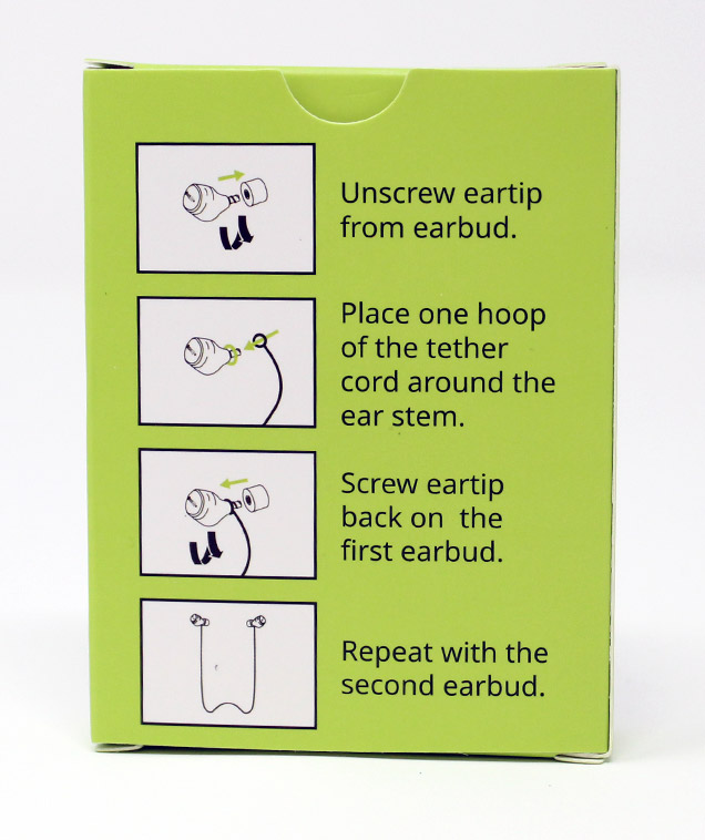 ISOtunes Security cord for FREE hearing protection, Svart, Svart, large image number 2