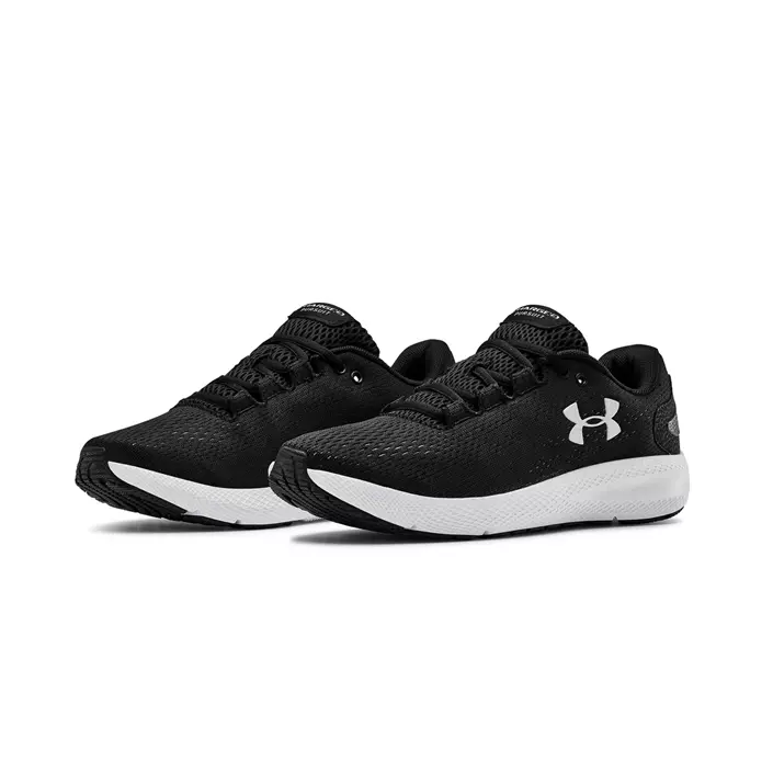 Under Armour Charged Pursuit running shoes, Black, large image number 4