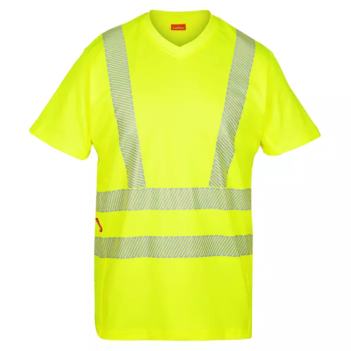 Engel Safety T-skjorte, Gul, large image number 0