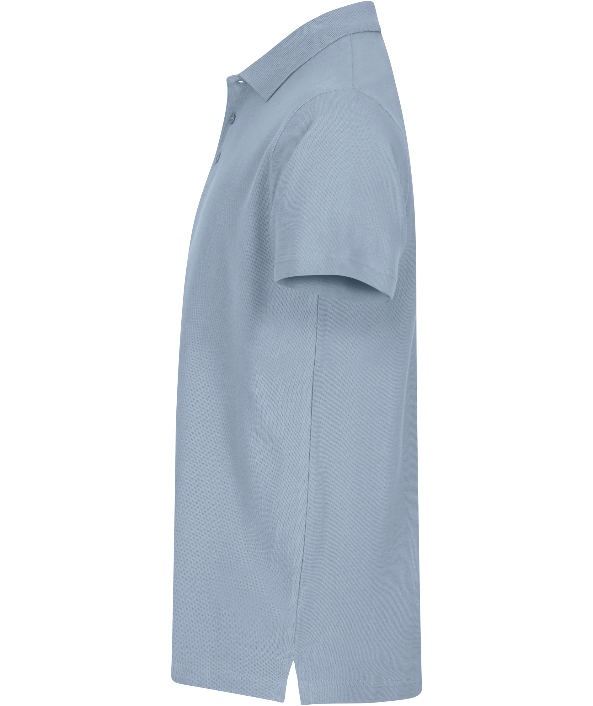 Clique Basic polo shirt, Soft Blue, large image number 3