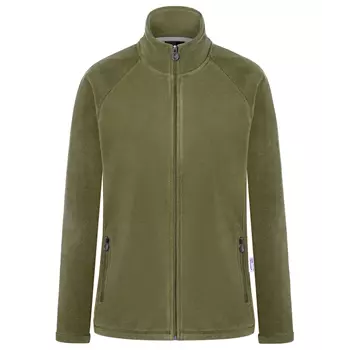 Karlowsky women's fleece jacket, Moss green