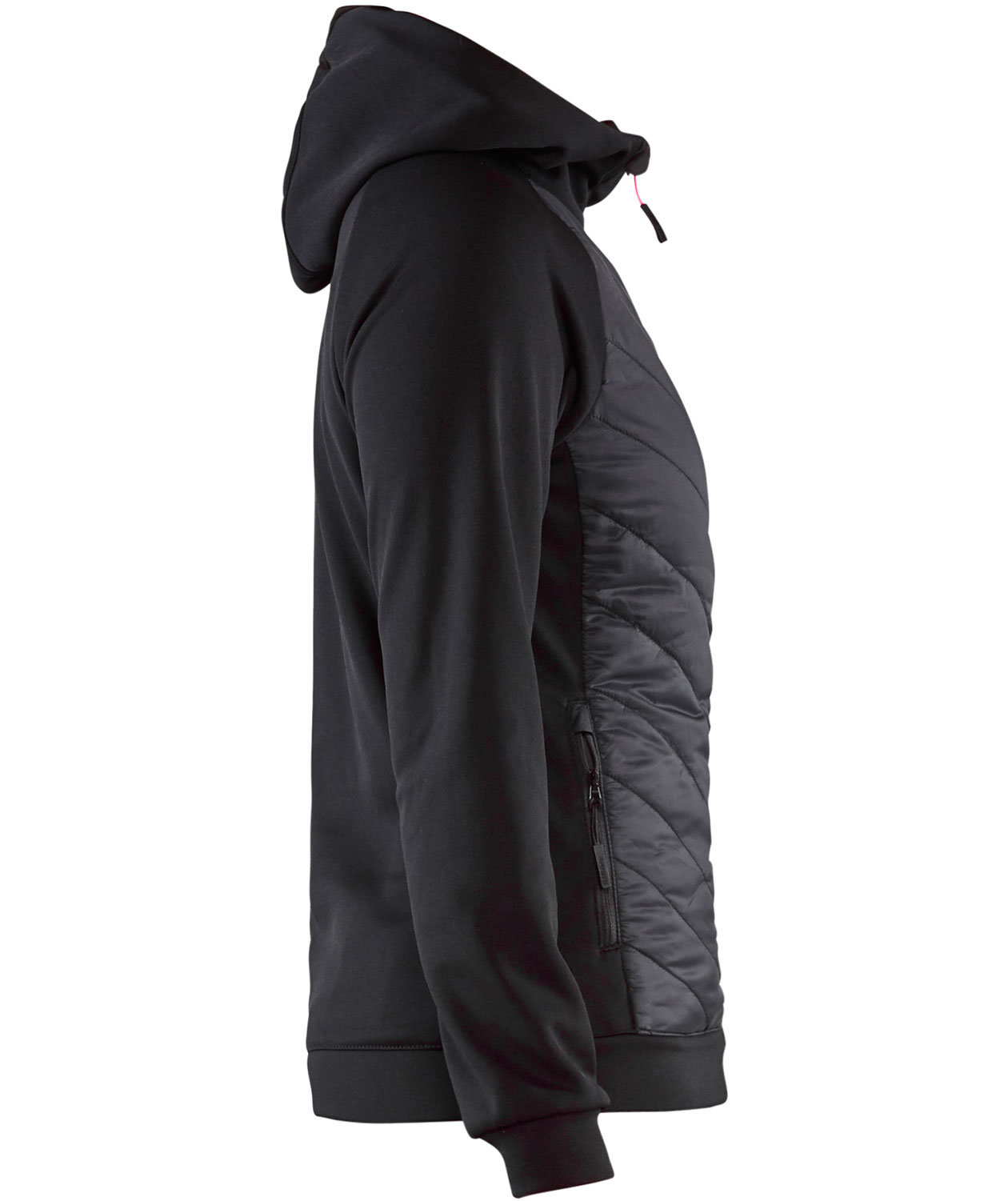 Bl&aring;kl&auml;der dame hybrid h&aelig;ttetr&oslash;je, Sort/R&oslash;d, large image number 3