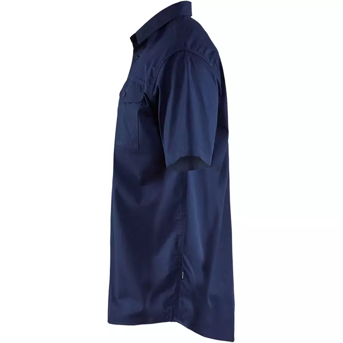 Blåkläder kortärmad skjota, Marin, large image number 3