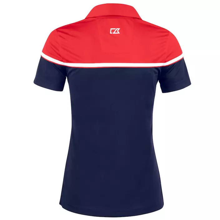 Cutter & Buck Seabeck women's polo shirt, Dark Navy/Red, large image number 1