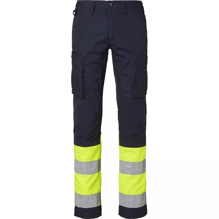 Top Swede service trousers 220, Navy/Hi-Vis yellow, large image number 0