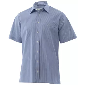 Kümmel Sergio Classic fit Poplin kurzärmeliges Hemd, Blau/Weiß
