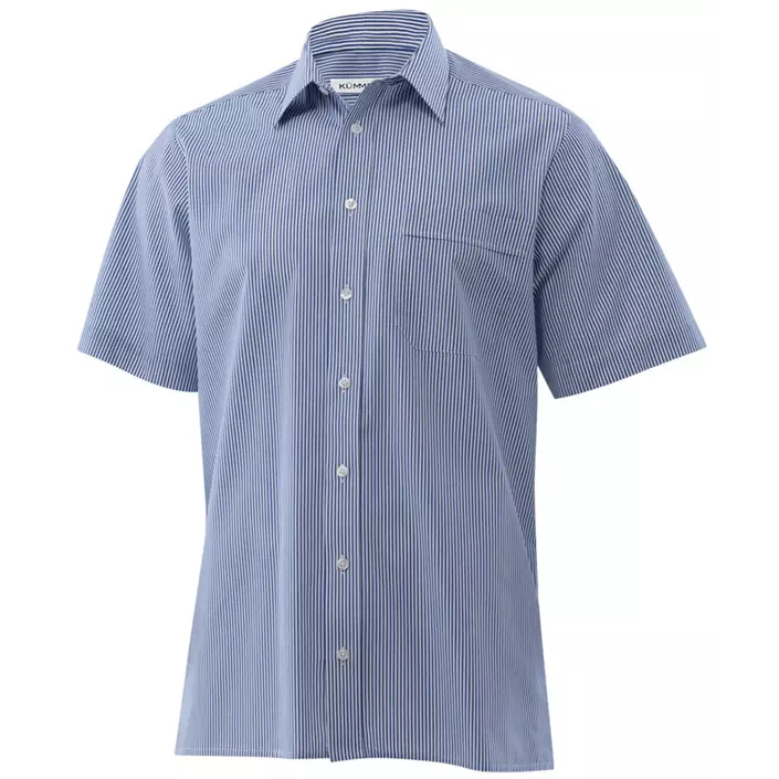 Kümmel Sergio Classic fit Poplin kortermet skjorte, Blå/Hvit, large image number 0