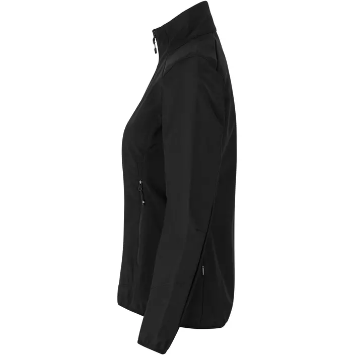 ID functional women's softshell jacket, Black, large image number 2