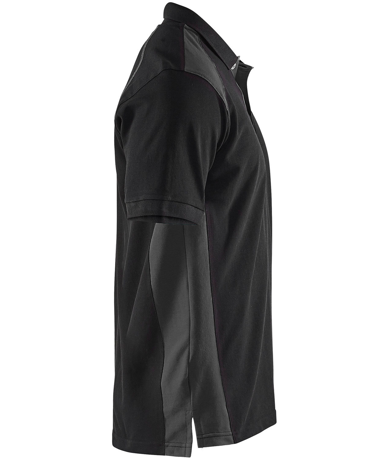 Bl&aring;kl&auml;der polo T-shirt, Black/Dark Grey, large image number 3