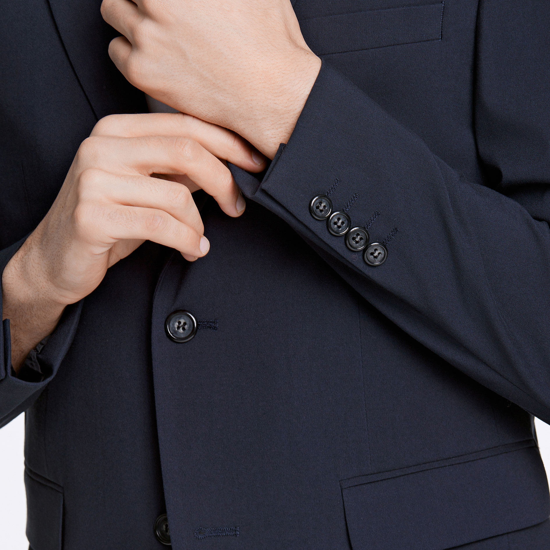 Lindbergh slim fit kavaj, Navy, large image number 5