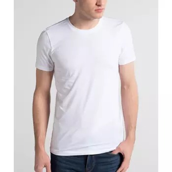 Eterna T-shirt with O-neck, White