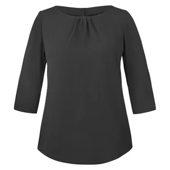 Segers 1212 women's blouse with 3/4 sleeves, Black