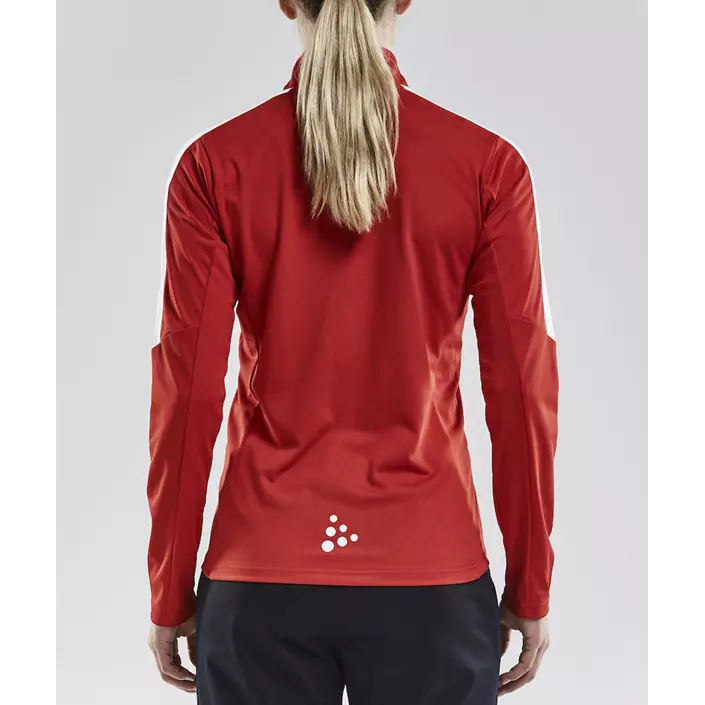 Craft Progress Langärmliges Damen Halfzip Sweatshirt, Bright red, large image number 2