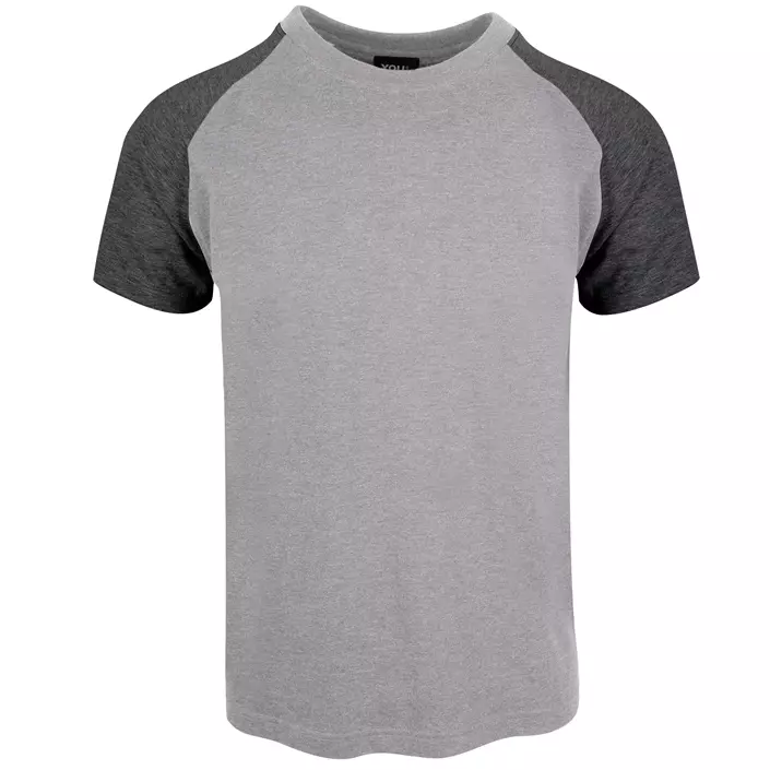 YOU Classic Raglan  T-shirt, Grey/Antrachite, large image number 0
