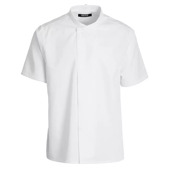 Kentaur Tencel short-sleeved  chefs-/server jacket, White, large image number 0