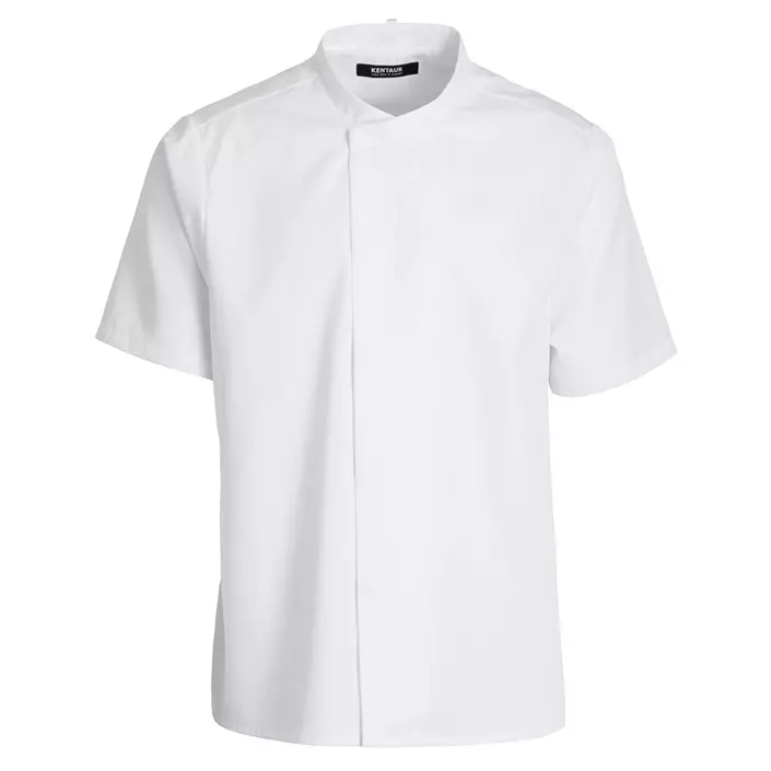 Kentaur Tencel short-sleeved  chefs-/server jacket, White, large image number 0