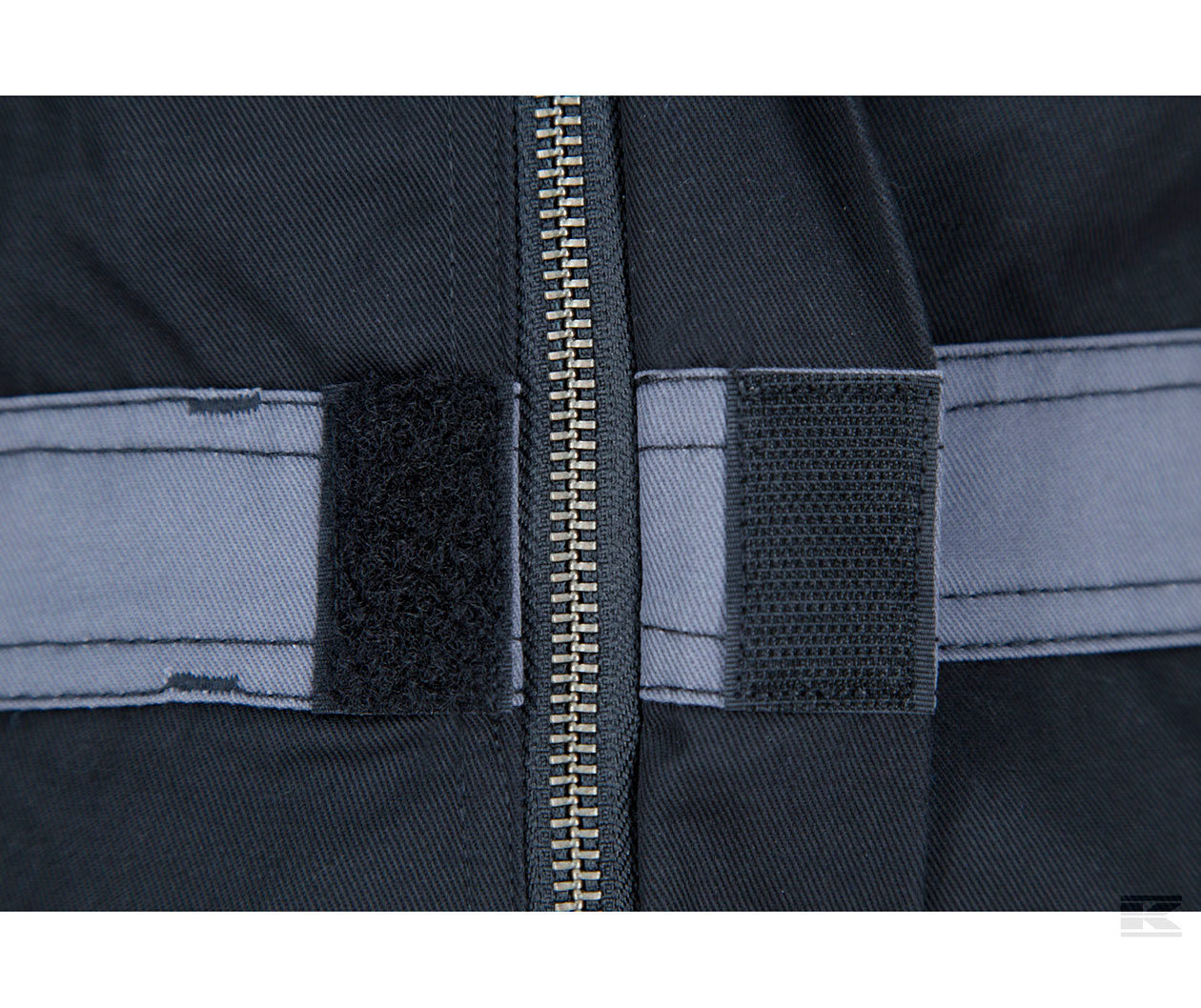 Kramp Original kedeldragt, Sort/Gr&aring;, large image number 4