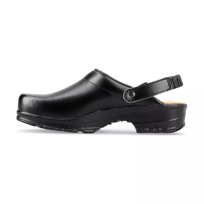 Sika Flex LBS clogs with heel strap OB, Black, large image number 2