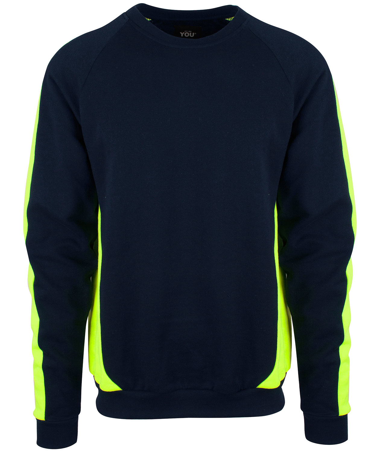 YOU Lancaster Pro sweatshirt, Marine/Hi-Vis yellow, large image number 0