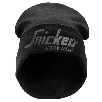 Snickers Mütze mit Logo, Schwarz/Anthrazitgrau
