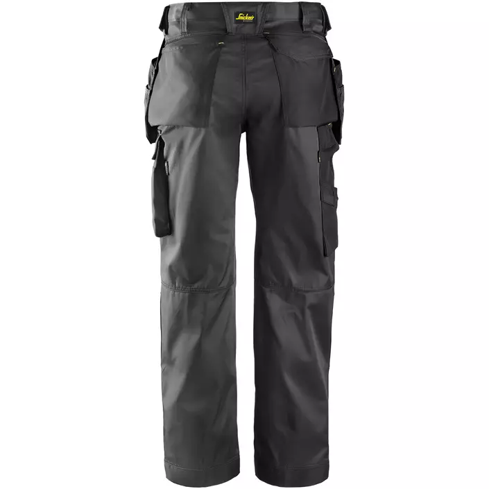 Snickers craftsman’s work trousers DuraTwill, Black, large image number 1