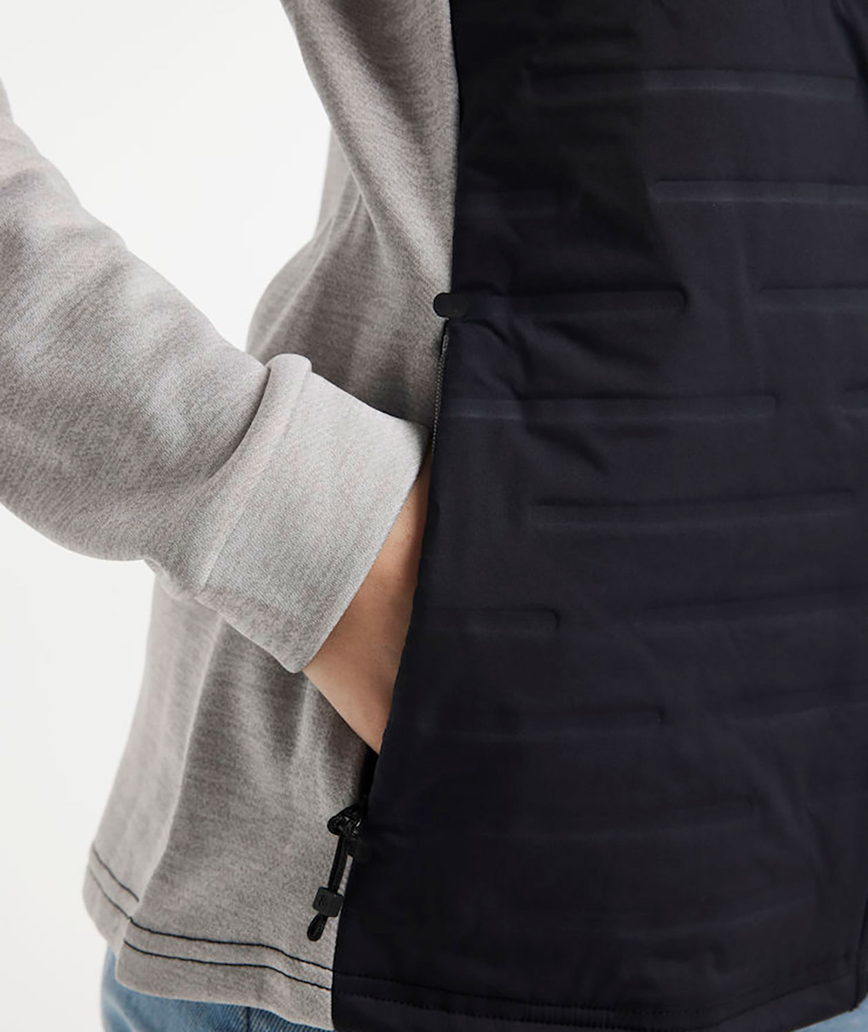 Craft ADV Unify Hybrid women&acute;s jacket, Grey Melange/Black, large image number 1