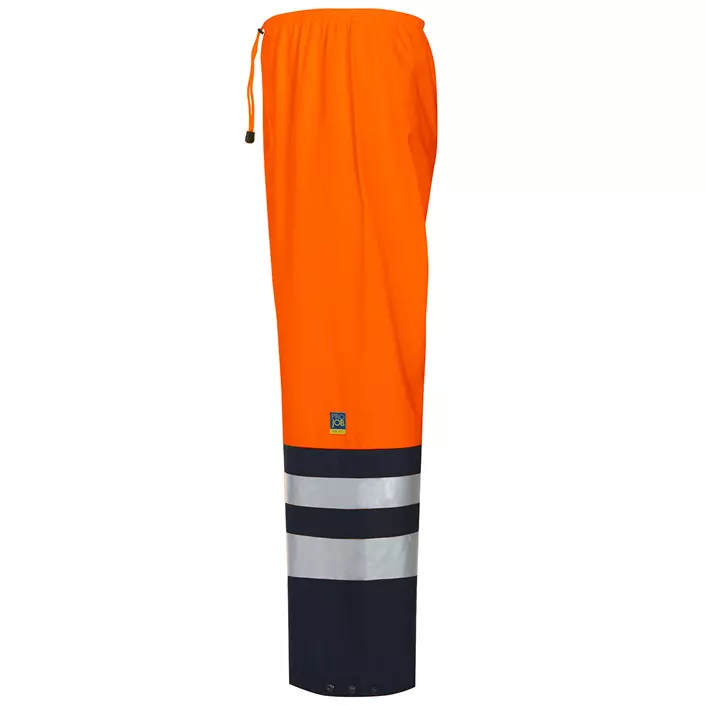 ProJob rain trousers 6504, Hi-vis orange/Grey, large image number 1